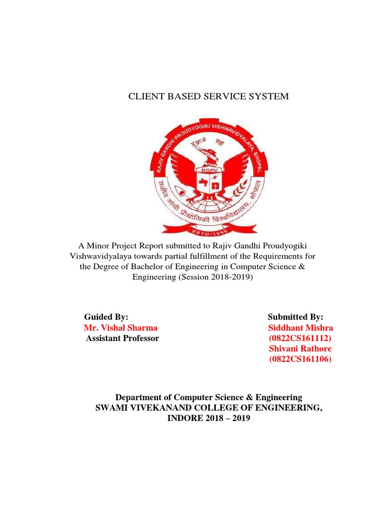 RGPV Final Year Project | Download Free PDF | Software Testing | Java ...