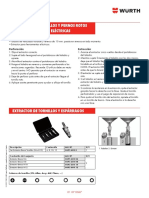 Extractor de Tornillos Y Pernos Rotos para Herramientas Eléctricas