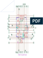 First Floor Plan: A C1Def G H J G1 F1 B C2