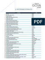 Estivales Internacionales: Festival País