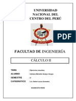 Facultad de Ingeniería Civil: Universidad Nacional Del Centro Del Perú