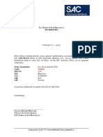 Certificación Para Ex-empleados (Obra o Labor)