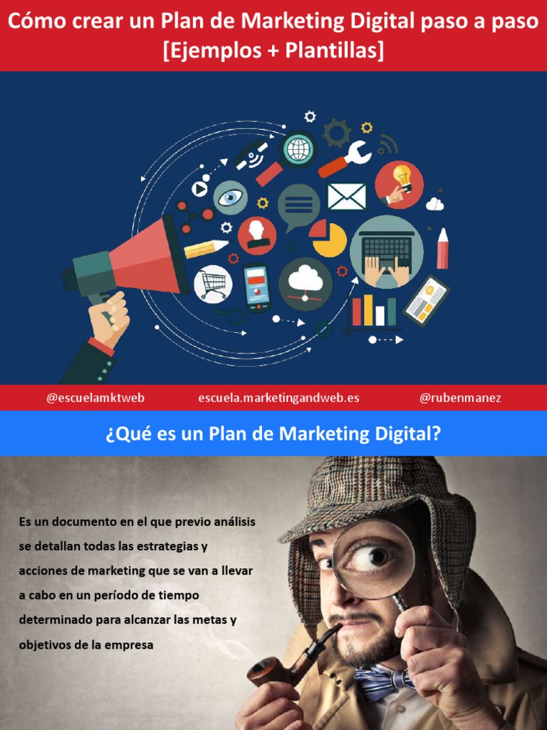 Guía para Crear un Plan de Marketing Digital | PDF | Posicionamiento en ...