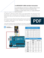 Arduino UNO Con NRF24L01P