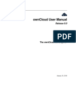 OwnCloud User Manual