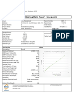 California Bearing Ratio Report (One Point) : Brisbane QLD-Australia