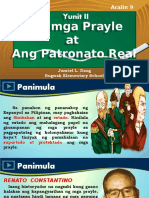 Aralin 9 - Ang Mga Prayle at Ang Patronato Real - PPSX