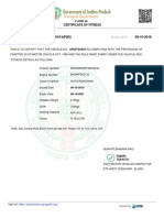 FC/0030064/2019/AP005 09-10-2019: Form 38 Certificate of Fitness