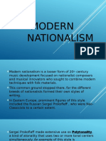Modern Nationalism