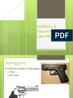 Balllistics & Firearm Identification PDF