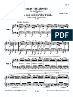 Beethoven Score Variations On Turkish March Edición