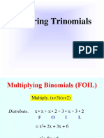 Factoring Trinomial