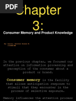 Consumer Memory and Product Knowledge: By: Garcia, Katrine Dianne M. 2-BSBA-MM