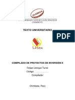 Compilación Proyectos de Inversion Ii - 2015 PDF