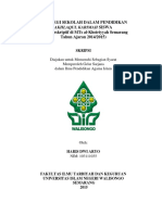Strategi Sekolah Dalam Pendidikan (Studi Deskriptif Di Mts Al-Khoiriyyah Semarang Tahun Ajaran 2014/2015)