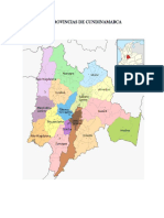 Las Provincias de Cundinamarca