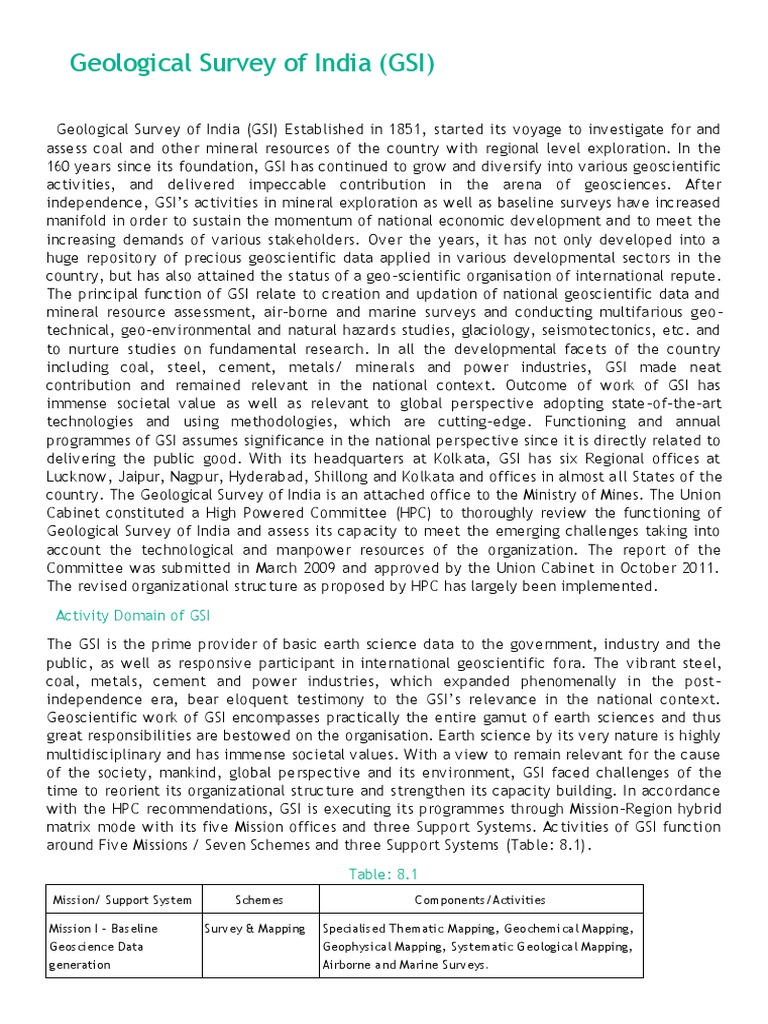 Gsi PDF | PDF | Earth Sciences | Science