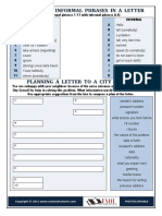A Letter To A City Council PDF