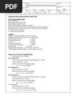 ADMIN Building Calculation Sheet