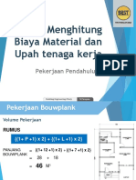 TRI PANCAYANA - Menghitung Biaya Material dan Upah Pekerjaan Bouwplank