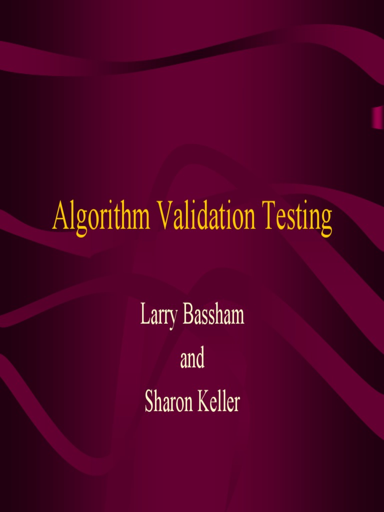 Algorithm Validation Tsting | PDF | Cryptography | Security Technology