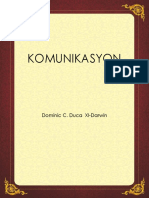 Komunikasyon Research Paper