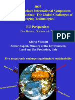2007 Norman E. Borlaug International Symposium "Biofuels and Biofood: The Global Challenges of Emerging Technologies" EU Perspectives