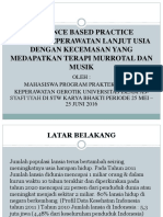 Evidence Based Practice Gerontik