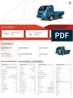 Tata Ace Mega Xl Specification