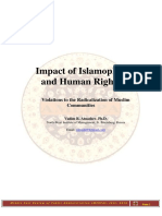 585 Impact of Islamophobia and Human Rights Violations To The Radicalization of Muslim Communities