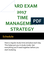 BOARD EXAM TIME MANAGEMENT STRATEGY