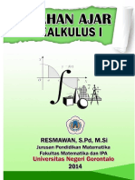 Bahan Ajar Kalkulus I PDF