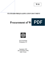 World Bank - Standard Prequalification Documents - Procurement of Works.pdf