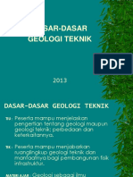 Dasar Geologi Teknik