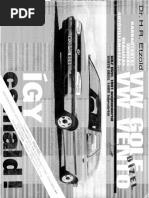 VW Golf I. Szervizkönyv | PDF