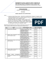 Pengumuman Seleksi Kompetensi PDF