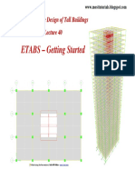 ETGABS Getting Started Guide for Tall Building Design