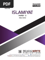 9488 A Level Islamic Studies Notes PDF | PDF | Muhammad | Prophets And ...