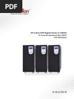 HF Online UPS Digital Series: 6-20KVA: Advanced Power Supplier