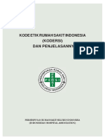 Kode Etik Rumah Sakit Indonesia Kodersi-dikonversi