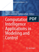 2015 Computational Intelligence Applications in Modeling and Control