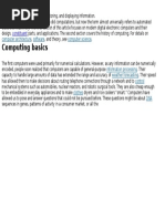 Computing Basics: Constituent