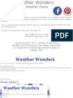 Weather Wonders - Manualidad