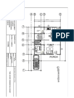 Two-Storey Residential House Ground Floor Plan