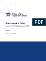 Conveyancing Rules V4