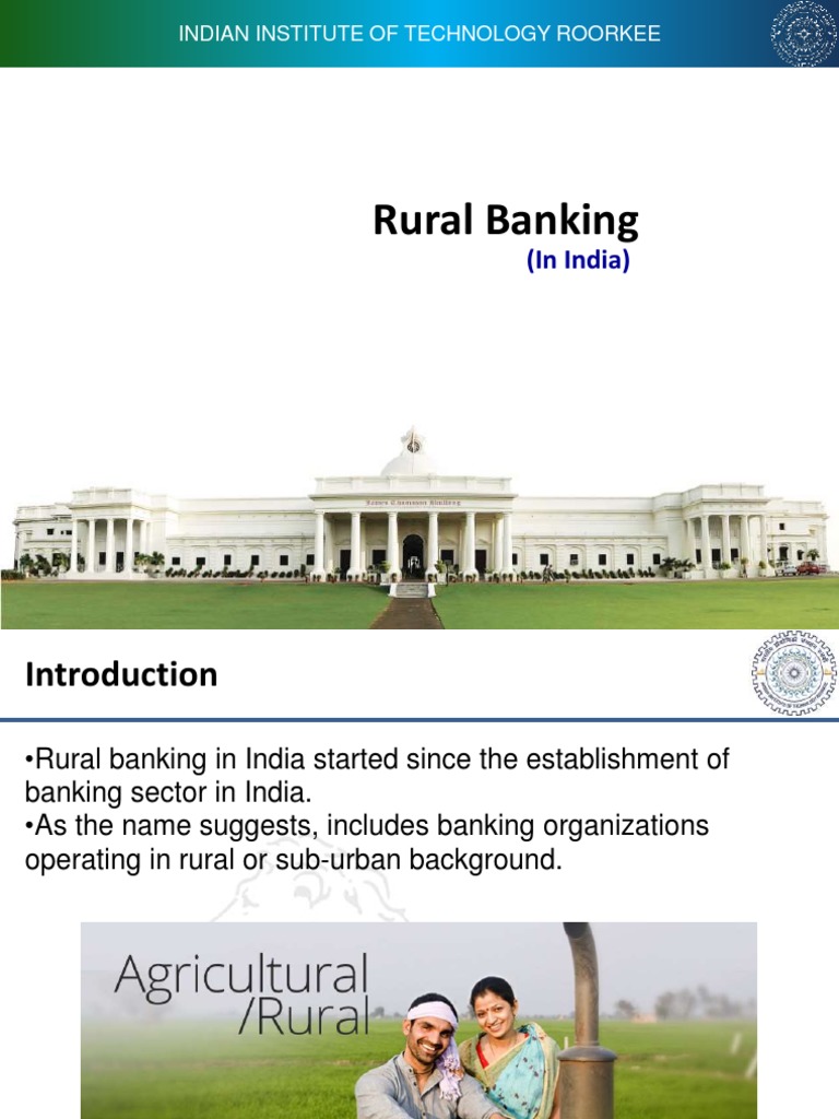 Rural Banking: (In India) | PDF | Credit | Finance & Money Management