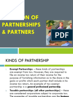 Partnership Estates and Trusts