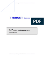 Interfaces Hombre Maquina y PLC Integrado XMP3-18R-C XINJE Manual Ingles
