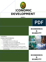 Economic Development: Lesson 1