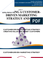 Designing A Customer-Driven Marketing Strategy and Mix: Nueva Ecija University of Science and Technology